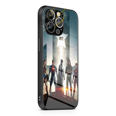 Justice League 1 iPhone 15 | iPhone 15 Plus | iPhone 15 Pro | iPhone 15 Pro Max Glass Case cover