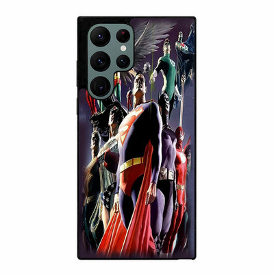 Justice League of Superhero Samsung Galaxy S23 Ultra case cover