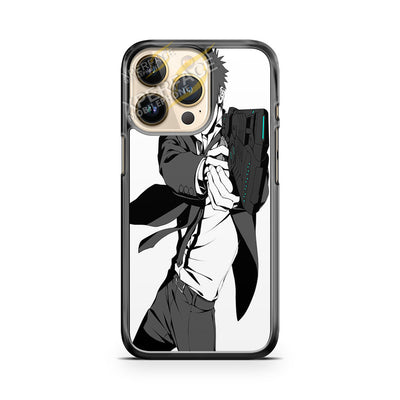 shinya kogami shoot anime iPhone 14 Pro Case Cover