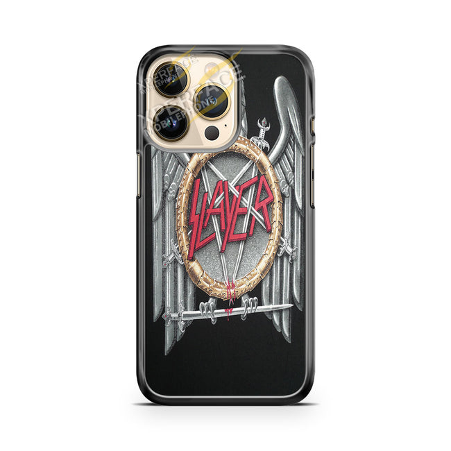 slayer eagle logo iPhone 14 Pro Case Cover