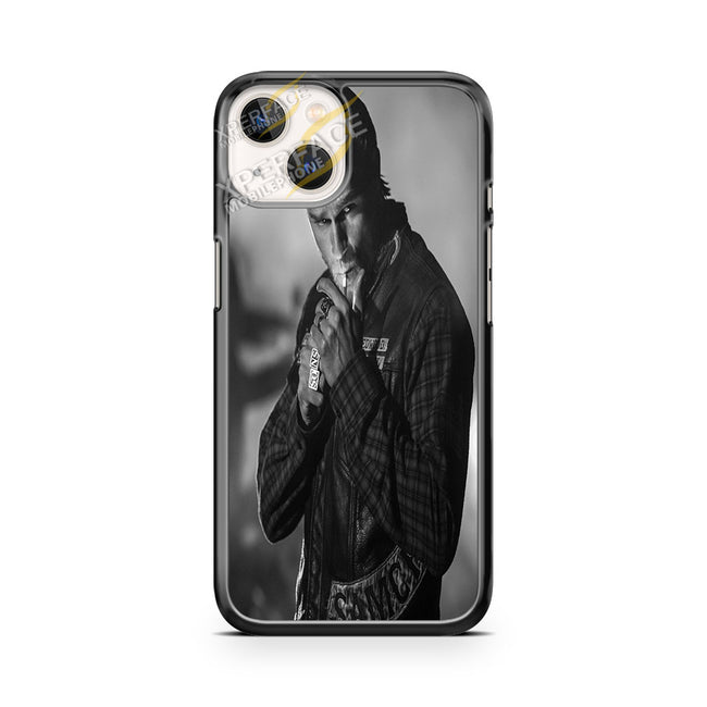 sons of anarchy tv jax smoking iPhone 14 Case Cover