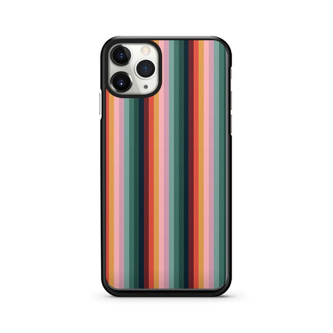Stripe Rainbow Aesthetic iPhone 11 Pro 2D Case - XPERFACE