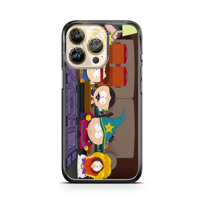 south park smirk green iPhone 14 Pro Case Cover