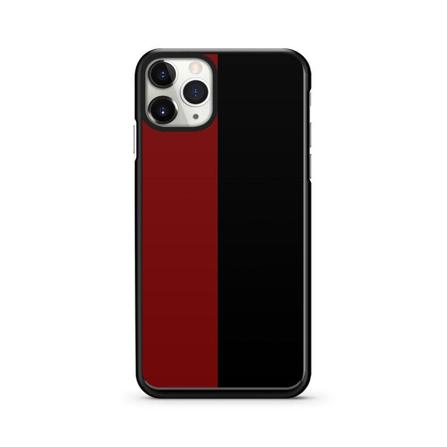 Stripen Black Red iPhone 11 Pro Max 2D Case - XPERFACE