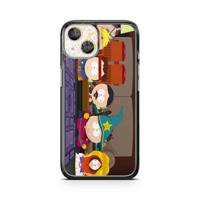 south park smirk green iPhone 14 Case Cover