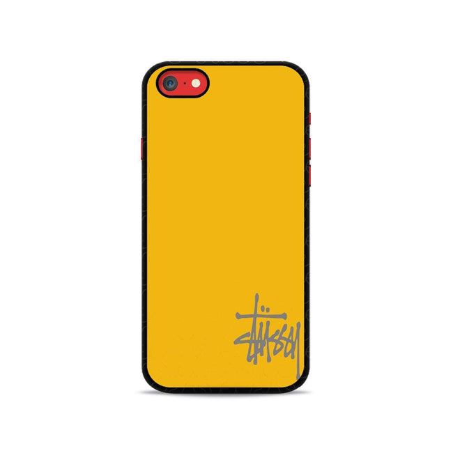 Stussy Yellow iPhone SE 2020 2D Case - XPERFACE