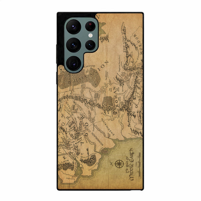 Lord Of The Rings Map 2 Samsung Galaxy S23 Ultra case cover