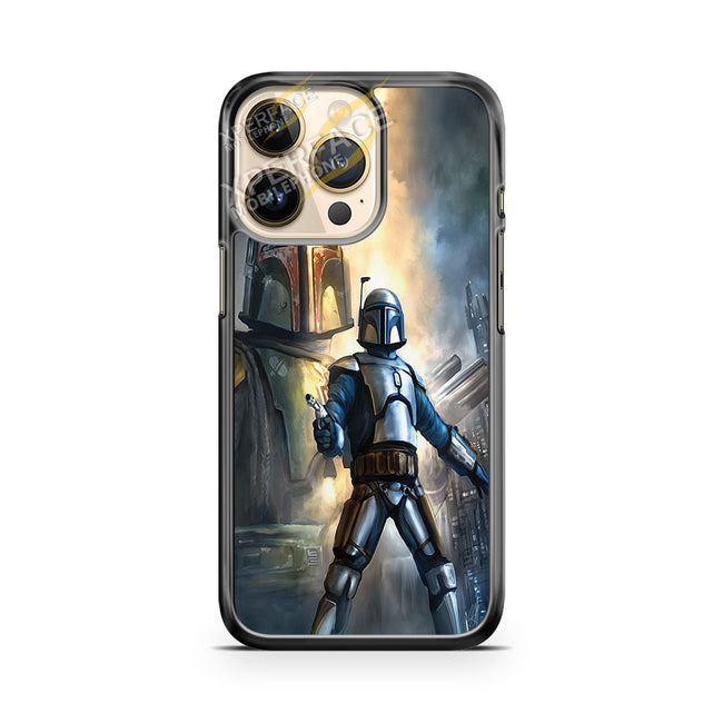 star wars jango fett iPhone 14 Pro Case Cover