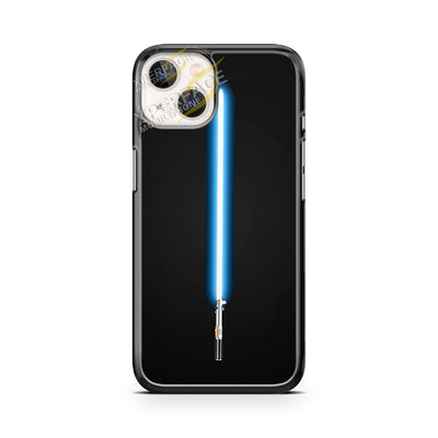 stars wars lightsaber blue 2 iPhone 14 Case Cover