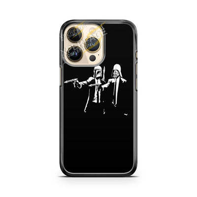 stars wars pulp fiction iPhone 14 Pro Case Cover