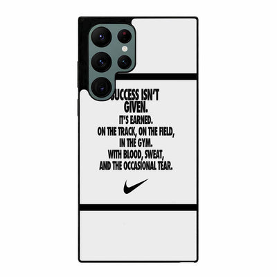 success isnt given nike Samsung Galaxy S23 Ultra | Samsung Galaxy S24 Ultra case