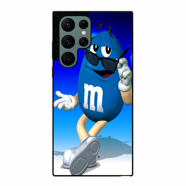 M&M's Blue Candy Samsung Galaxy S23 Ultra case cover