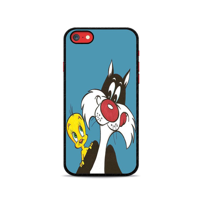 Sylvester Cat Cartoons iPhone SE 2020 2D Case - XPERFACE