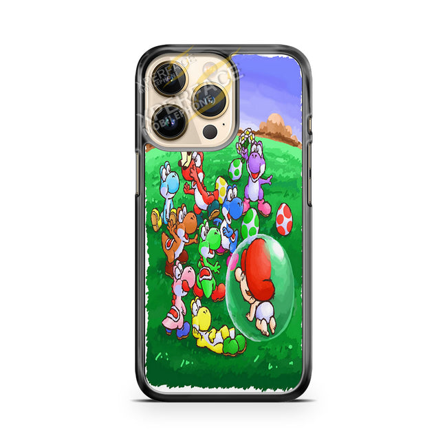 super mario yoshis iPhone 14 Pro Case Cover