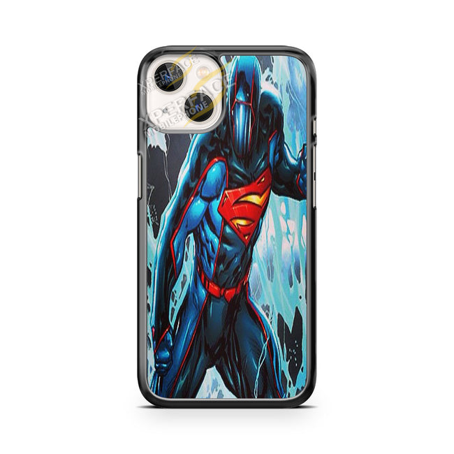 superman comic mask iPhone 14 Plus Case Cover