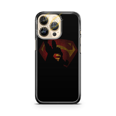 superman in shadow iPhone 14 Pro Case Cover