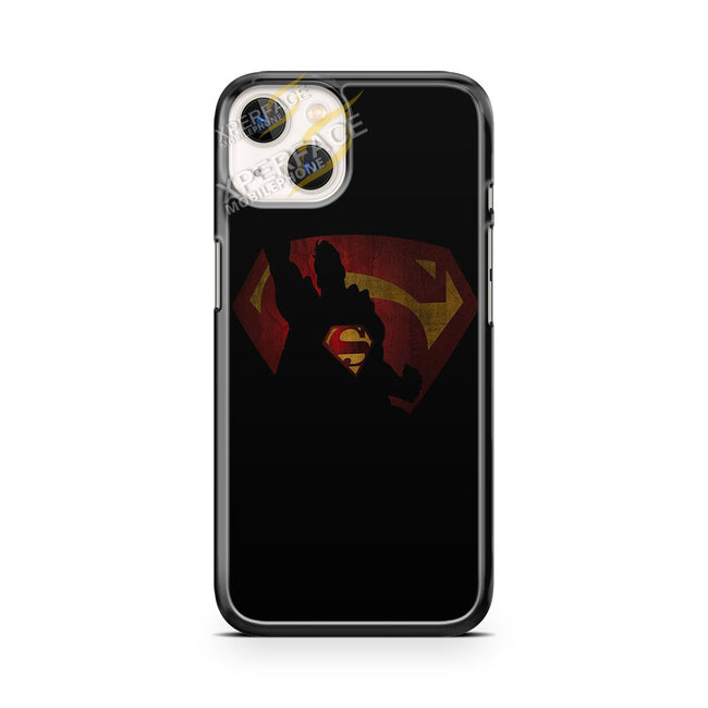 superman in shadow iPhone 14 Plus Case Cover