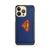 superman logo on blue iPhone 14 Pro Case Cover