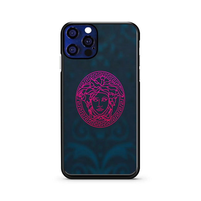 Versace Dark Purple iPhone 12 Pro case - XPERFACE