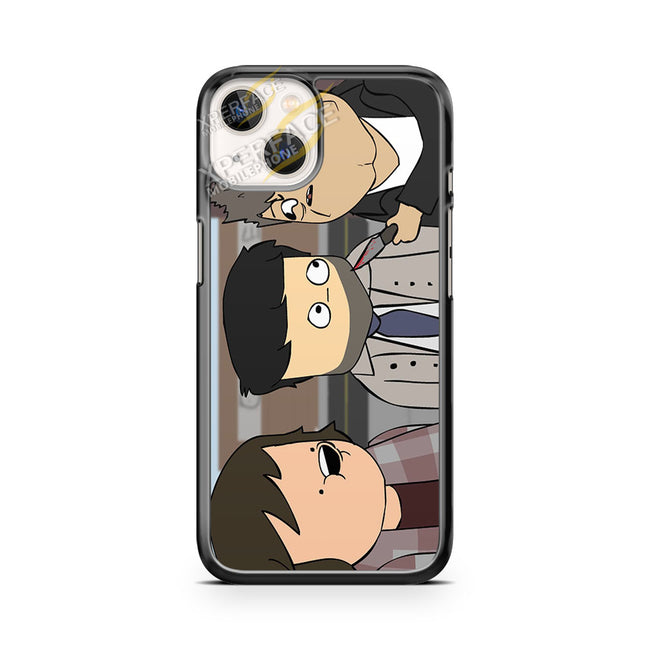 supernatural cartoon iPhone 14 Case Cover