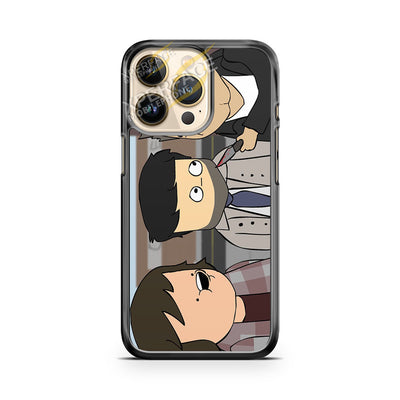 supernatural cartoon iPhone 14 Pro Case Cover