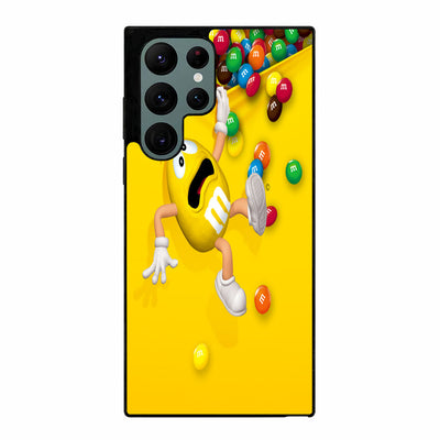 M&M's Yellow Character Samsung Galaxy S23 Ultra case cover