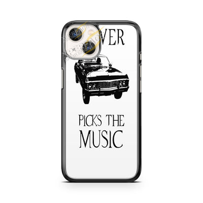 supernatural driver music car iPhone 14 Case Cover