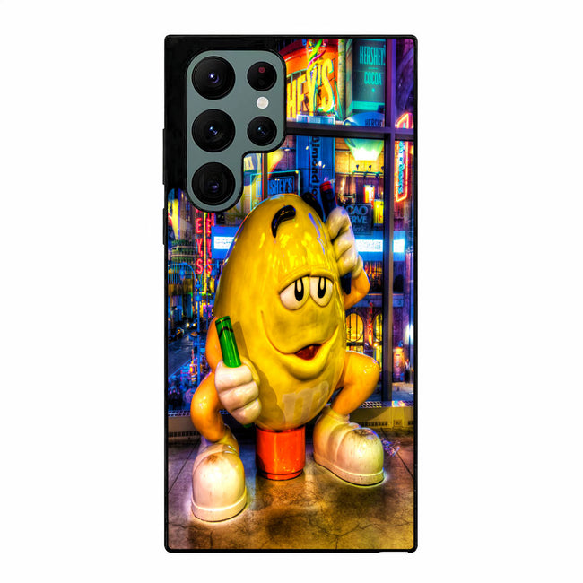 M&M's Yellow New York Samsung Galaxy S23 Ultra case cover