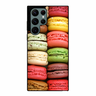 Macaron Cookie Cute Rainbow Samsung Galaxy S23 Ultra case cover