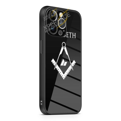 Macbeth Logo iPhone 15 | iPhone 15 Plus | iPhone 15 Pro | iPhone 15 Pro Max Glass Case cover