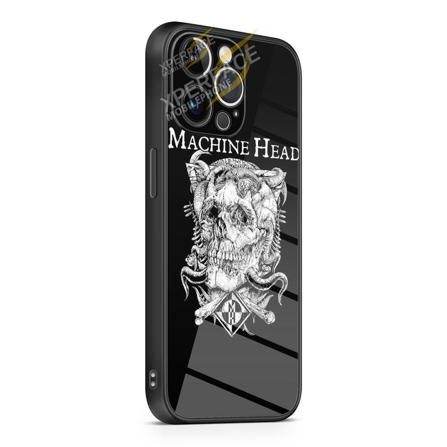 Machine Head iPhone 15 | iPhone 15 Plus | iPhone 15 Pro | iPhone 15 Pro Max Glass Case cover