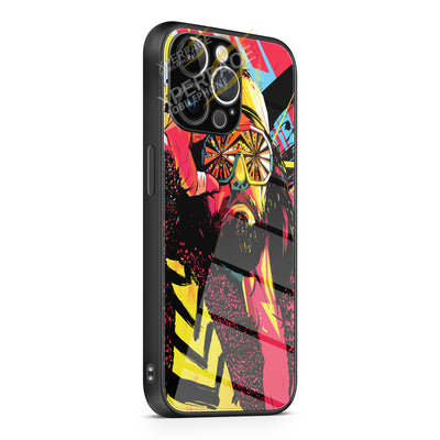 Macho Man Randy Savage iPhone 15 | iPhone 15 Plus | iPhone 15 Pro | iPhone 15 Pro Max Glass Case cover