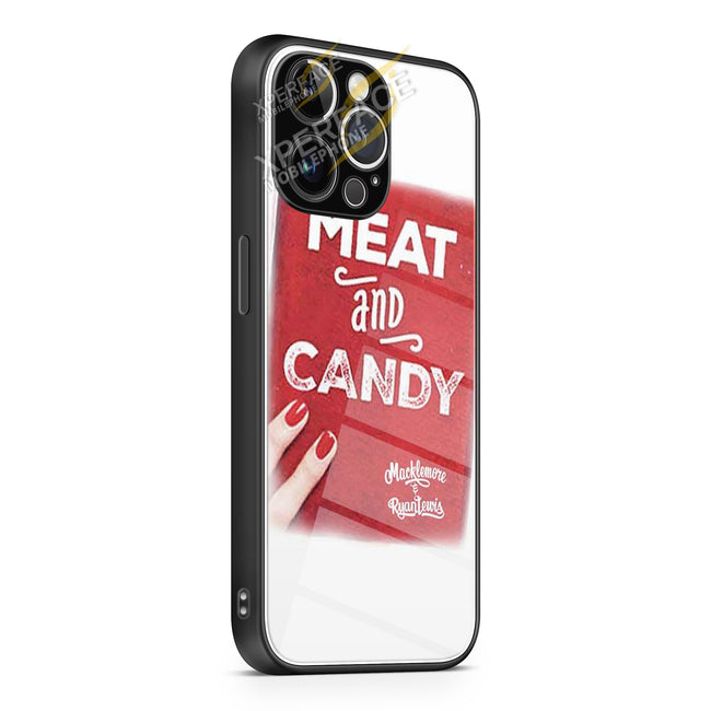 Macklemore And Ryan Lewis Meat And Candy iPhone 15 | iPhone 15 Plus | iPhone 15 Pro | iPhone 15 Pro Max Glass Case cover