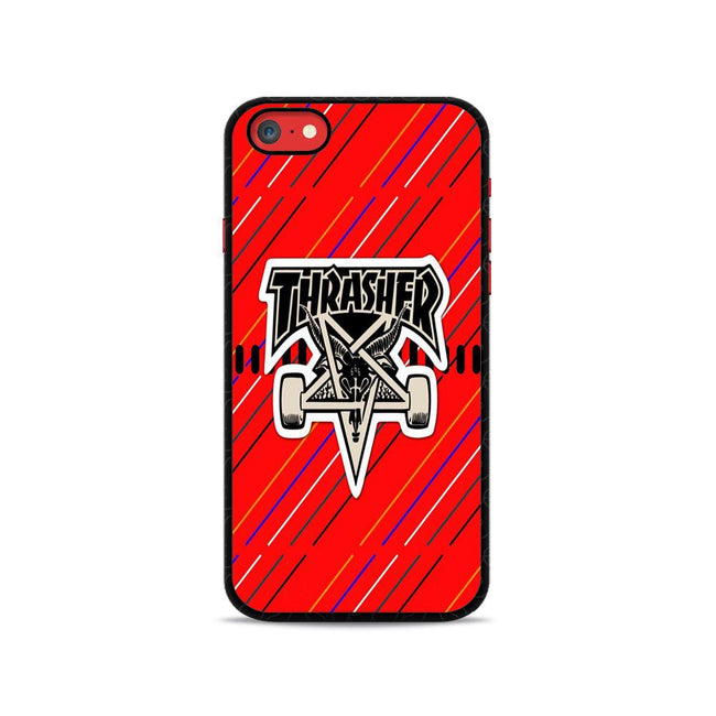 Thrasher Red iPhone SE 2020 2D Case - XPERFACE