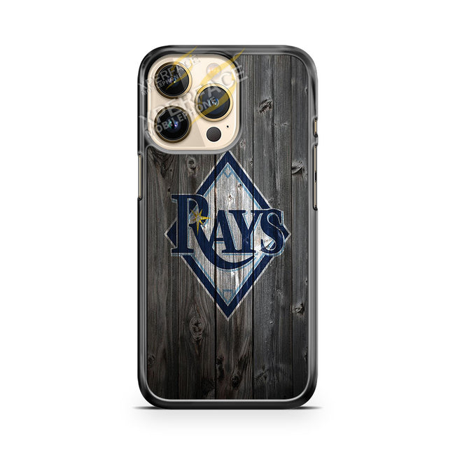 tampa bay rays wood logo iPhone 14 Pro Case Cover