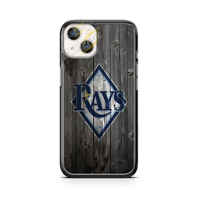 tampa bay rays wood logo iPhone 14 Plus Case Cover