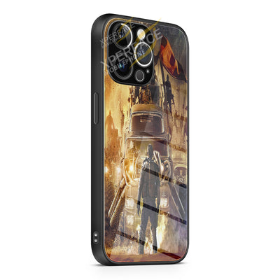 Mad Max Fury Road Battle iPhone 15 | iPhone 15 Plus | iPhone 15 Pro | iPhone 15 Pro Max Glass Case cover