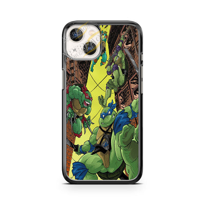 teenage mutant ninja turtles roof jump iPhone 14 Case Cover