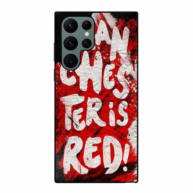 manchester is red Samsung Galaxy S23 Ultra case cover