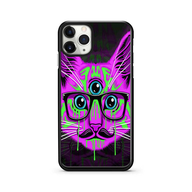 Trippy 3 Eyed Cat iPhone 11 Pro Max 2D Case - XPERFACE