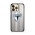 tesla motors brushed metal logo iPhone 14 Pro Case Cover