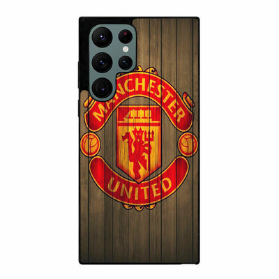 manchester united devils wood Samsung Galaxy S23 Ultra case cover