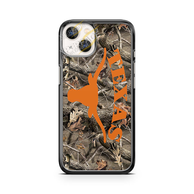 texas longhorns camo branches iPhone 14 Plus Case Cover