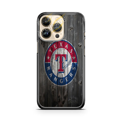 texas ranger wood logo iPhone 14 Pro Case Cover