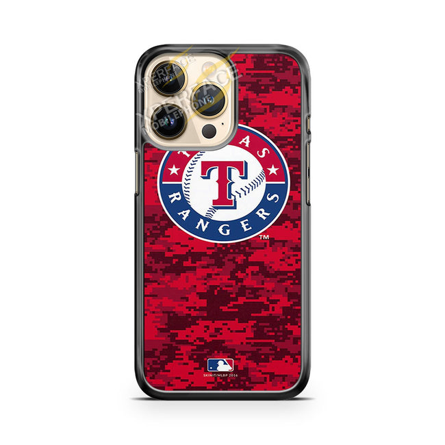 texas rangers digi camo iPhone 14 Pro Case Cover