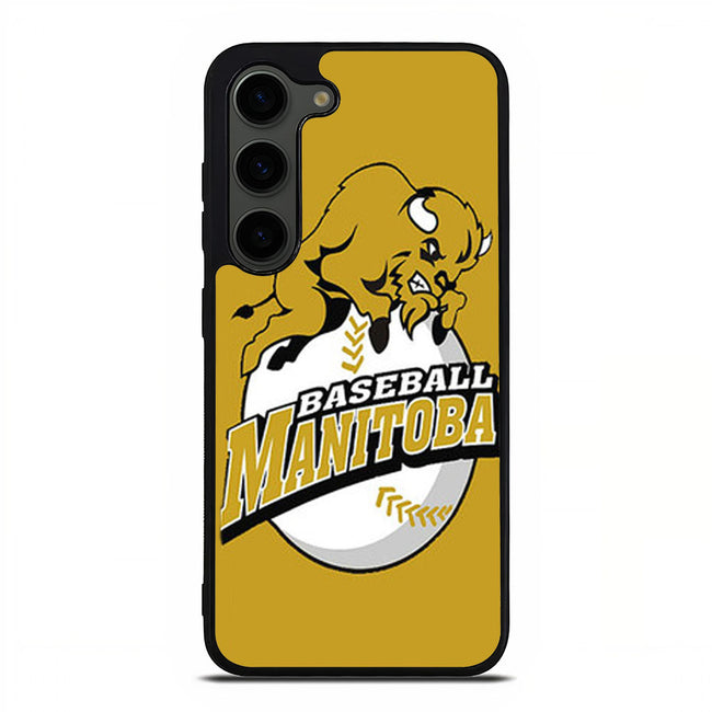 MANITOBA BASEBALL LOGO GOLD Samsung Galaxy S23 Plus | Samsung Galaxy S24 Plus case cover