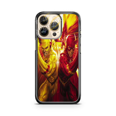 the flash vs reverse flash iPhone 14 Pro Case Cover