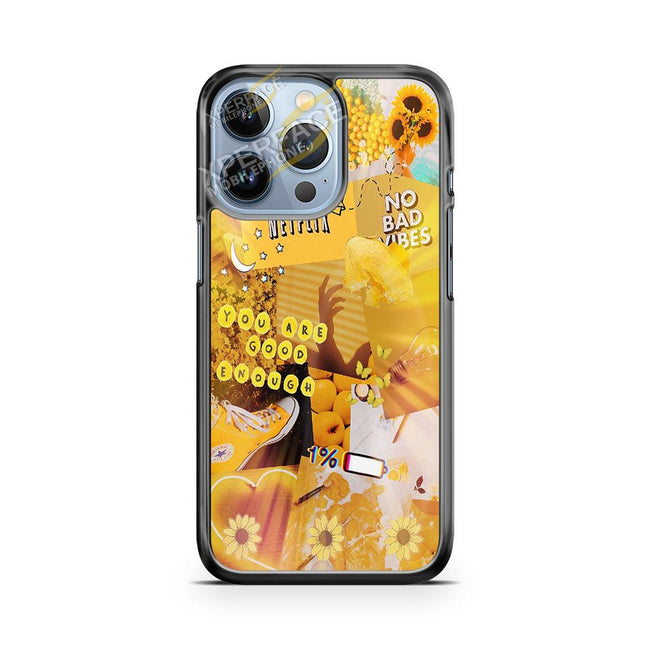 yellow aesthetics 1 iPhone 13 Pro case - XPERFACE