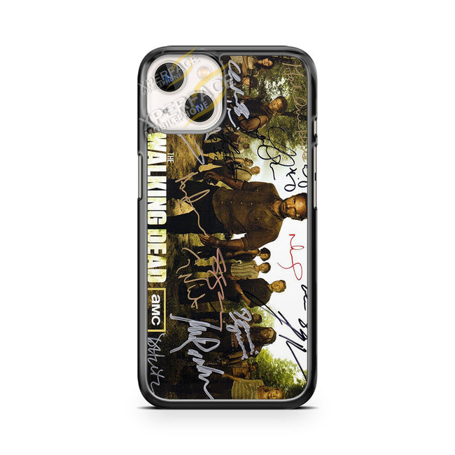 the walking dead cover movie and signature iPhone 14 Case Cover