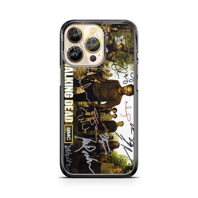 the walking dead cover movie and signature iPhone 14 Pro Case Cover